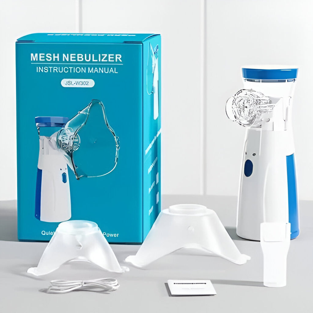 PureBreath™ – Compact Nebulizer | Gentle Vapour | Safe Relief Anytime, Anywhere