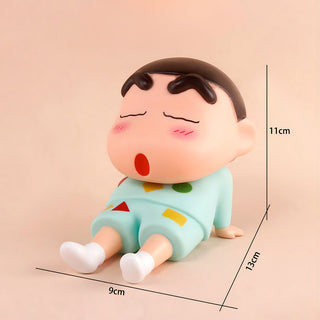 Sleepy ShinChan Mobile Holder | Sitting Figure Mobile Stand ( Cash on delievery available)