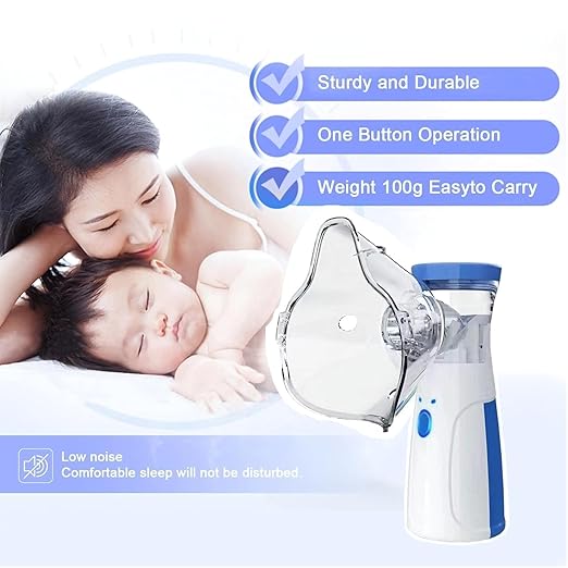 PureBreath™ – Compact Nebulizer | Gentle Vapour | Safe Relief Anytime, Anywhere