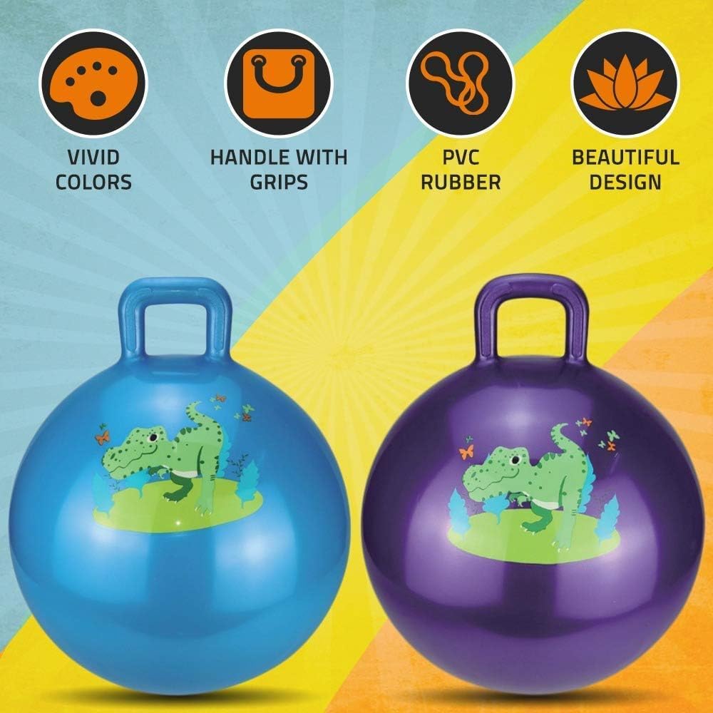 Kids Sit And Bounce Rubber Hop Ball Jumping & Bouncing Ball