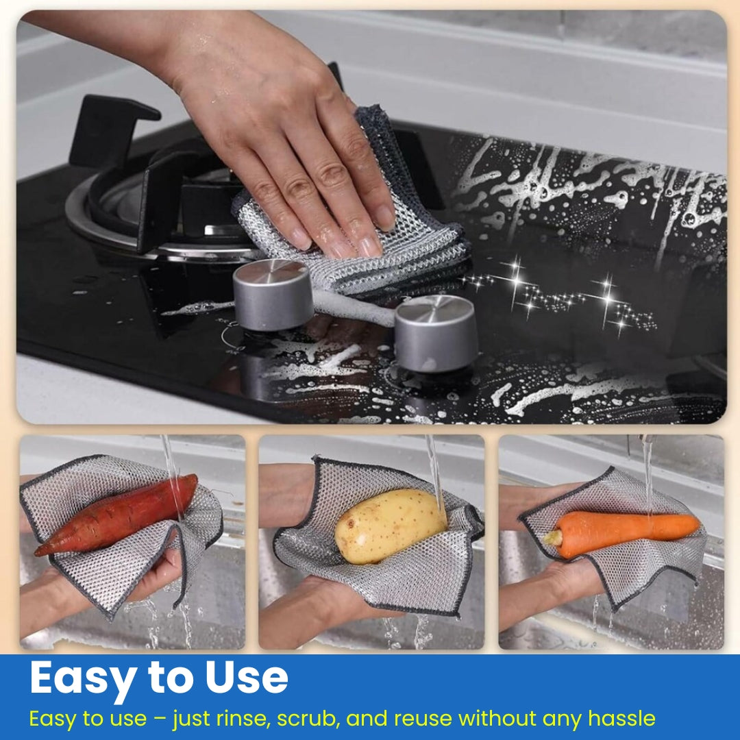 Multifunctional Non-Scratch Wire Dishcloth (COD+ Rs.30 Off using UPI)