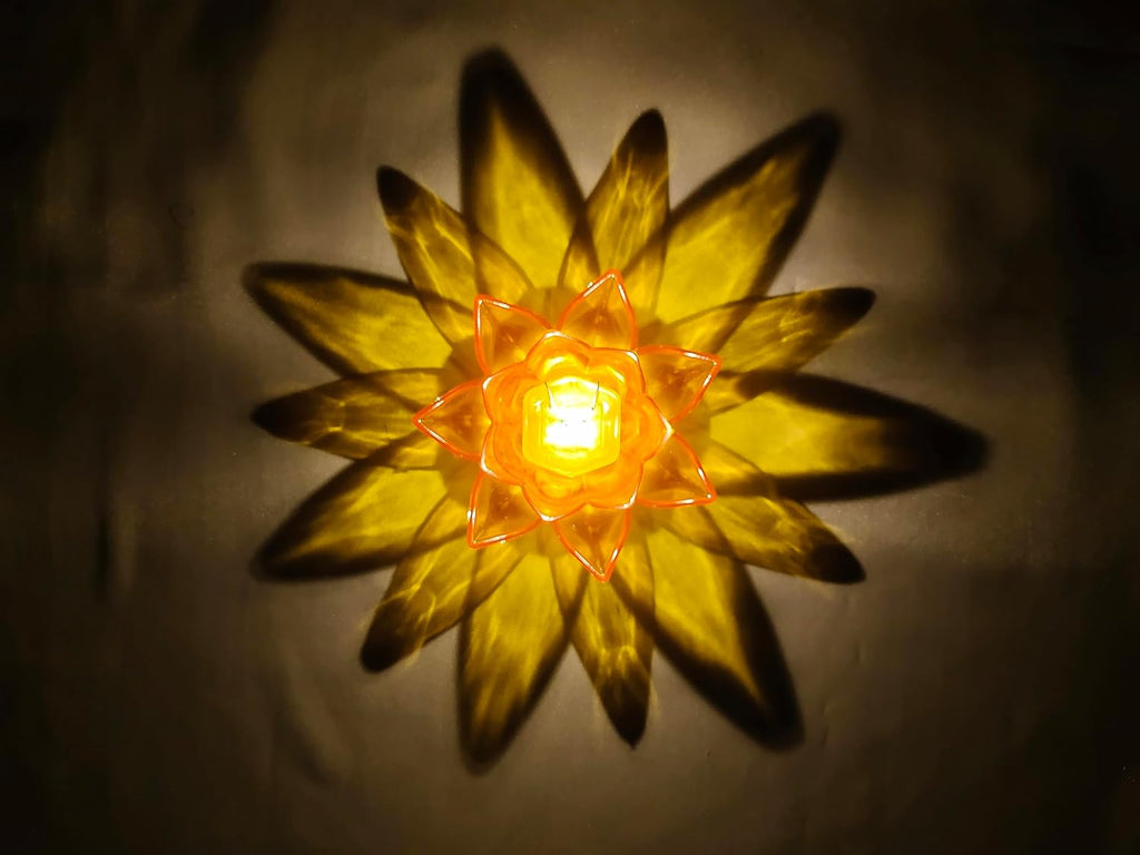 3D Reflection Rangoli Diya (Reusable)