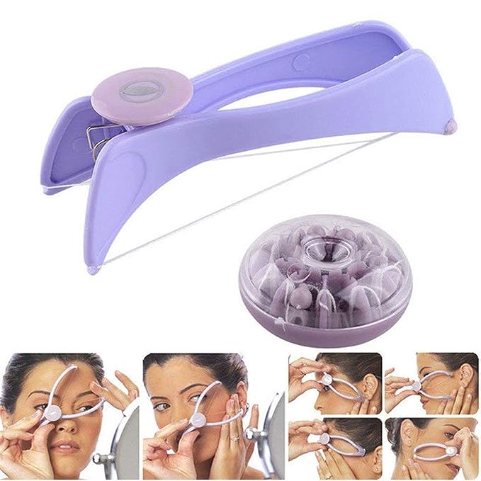 Eyebrow Threading Tool | Painless Face Hair Remover for Women