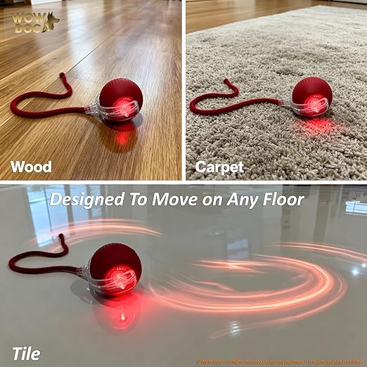 Interactive Rolling Dog Toy – 360° Electric Smart Rolling Ball for Dogs and Cats