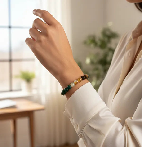 Money Magnet Bracelet (Attract Wealth, Luck & Grounded Growth)